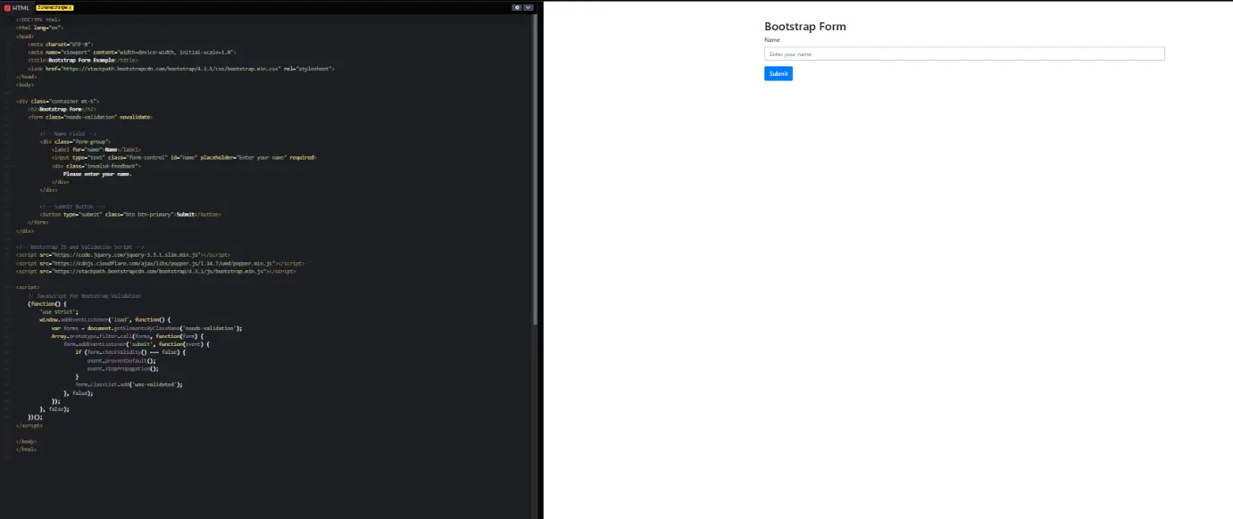 BS-Form-validation