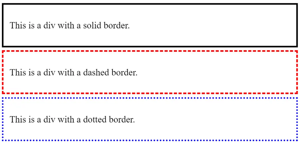 Border-Styles
