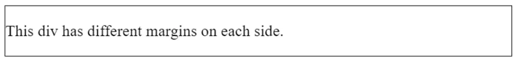 Margin-for-Specific-Sides