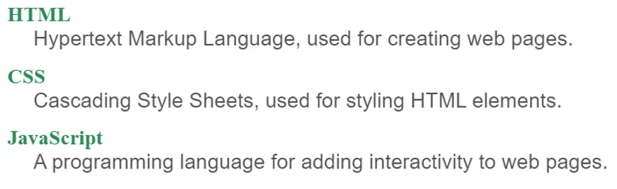 Styled-Definition-List-(DL, DT, DD)