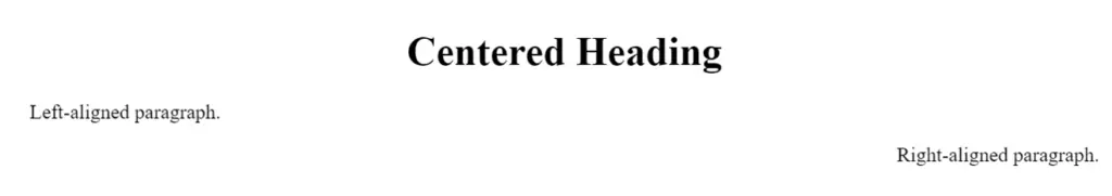 Text-Alignment