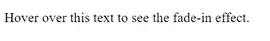 Text Fade-In-on-Hover-after-hover