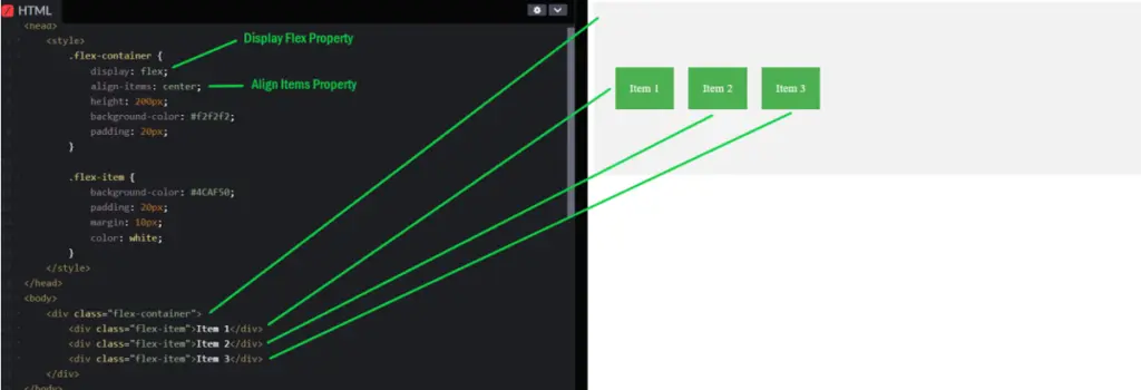 felx-property-align-items