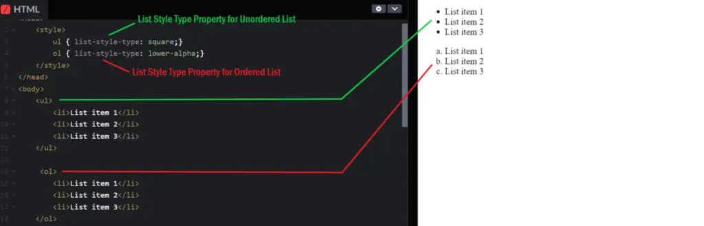 list-style-type