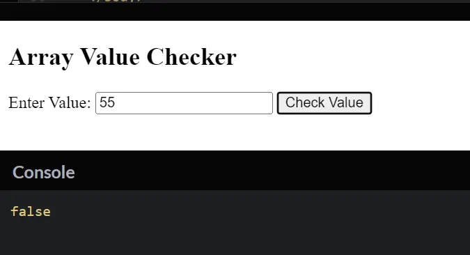 Array-value-checker-
