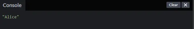 First-console-log