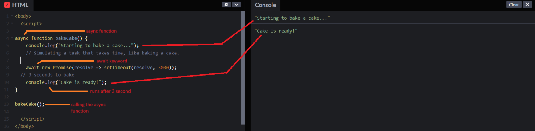 Free JavaScript Async Await tutorial for beginners - Async Await JS.