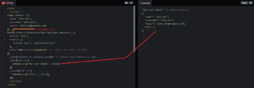 JS-Sending-data