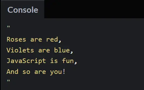 Js-Multiline-String-