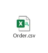 order-csv