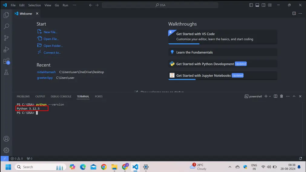 Download-and-start-Visual-Studio-Code