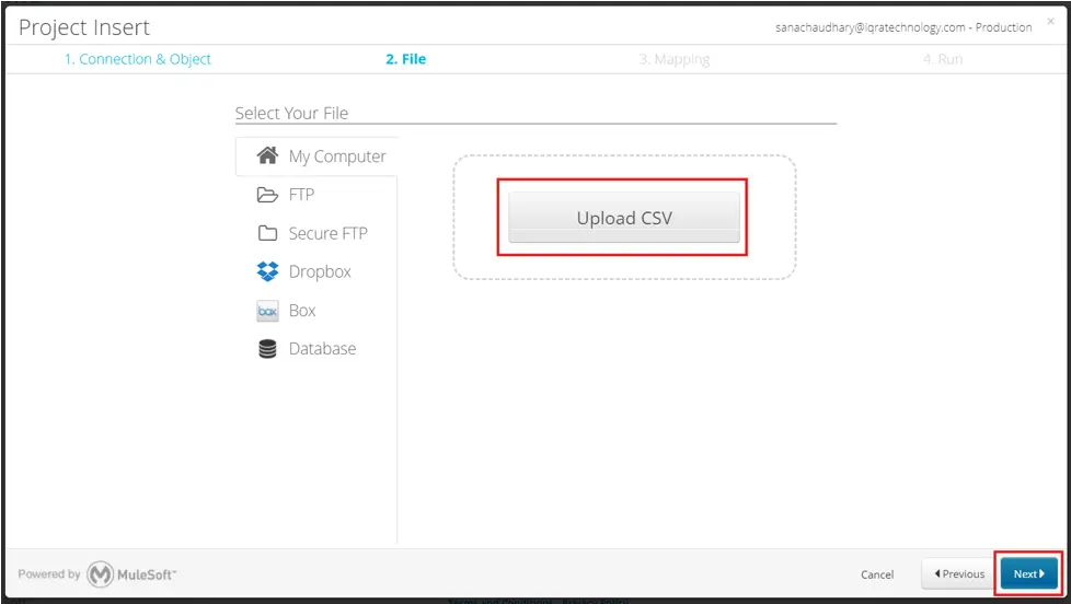 Upload-your-CSV-file