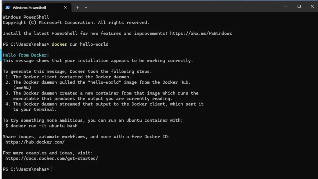Docker-checks