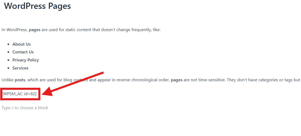 WP-Pages