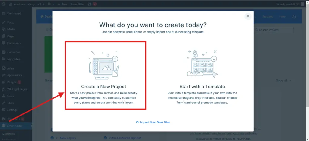 WP-create-a-new