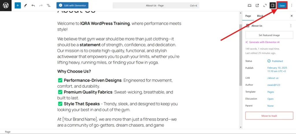 WP-save-page