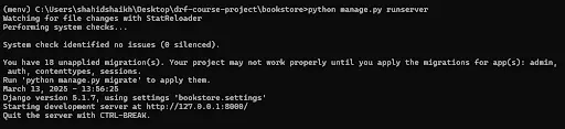 Django-Run-server