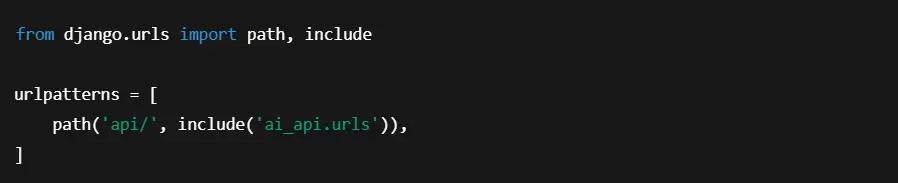 BS-DRF-Urls