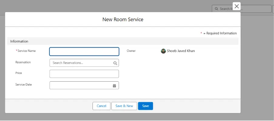 Hotel Reservation