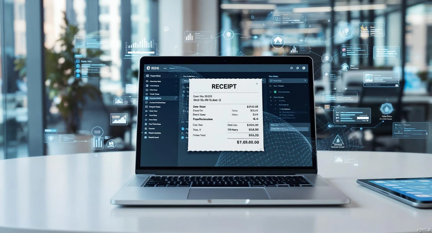 Digital Receipts & ERP Integration Automation