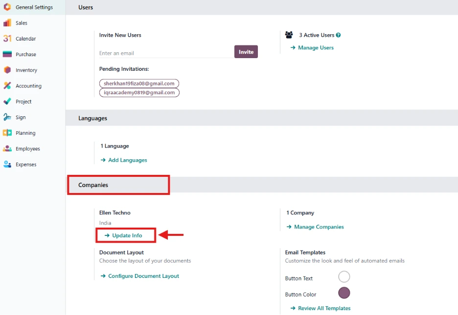 Getting Started: Free Trial ODOO ERP