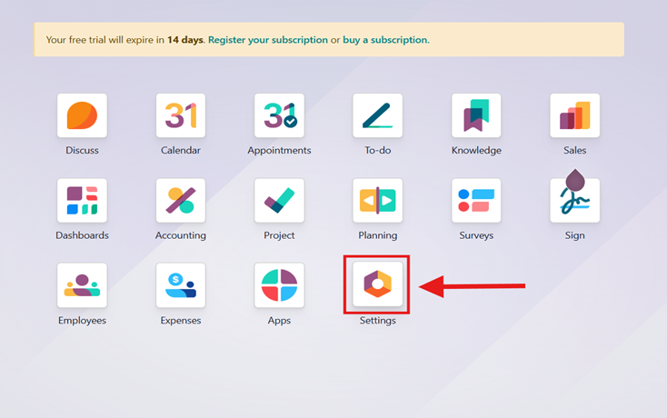 Set-Up & organization Profile